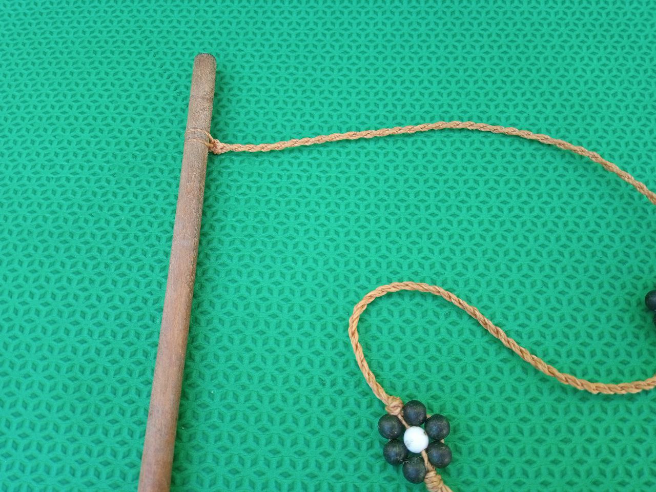 tererê palito de cabelo beje 3