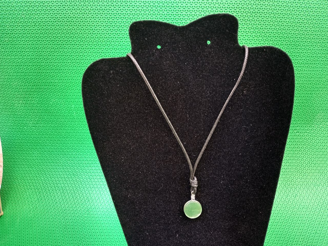 Colar pindurico quartzo verde 6